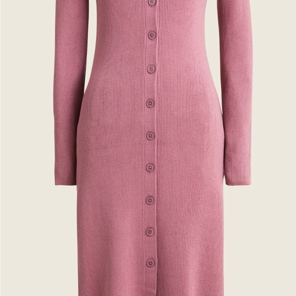 J.Crew Ribbed Button-front Dress - Picture 2 of 9